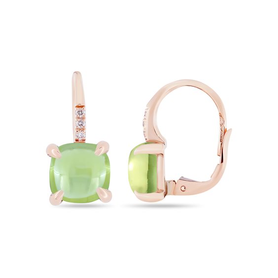 Orecchini Sangiorgi Preziosi Donna Candy in Oro Diamante 0.03 Ct F05315R23A001.FIORE ROBERTA - F05315R23A001.FIORE ROBERTA